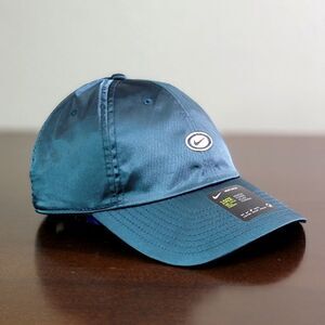 Nike Sportswear NSW Floral Satin Hat Blue Green